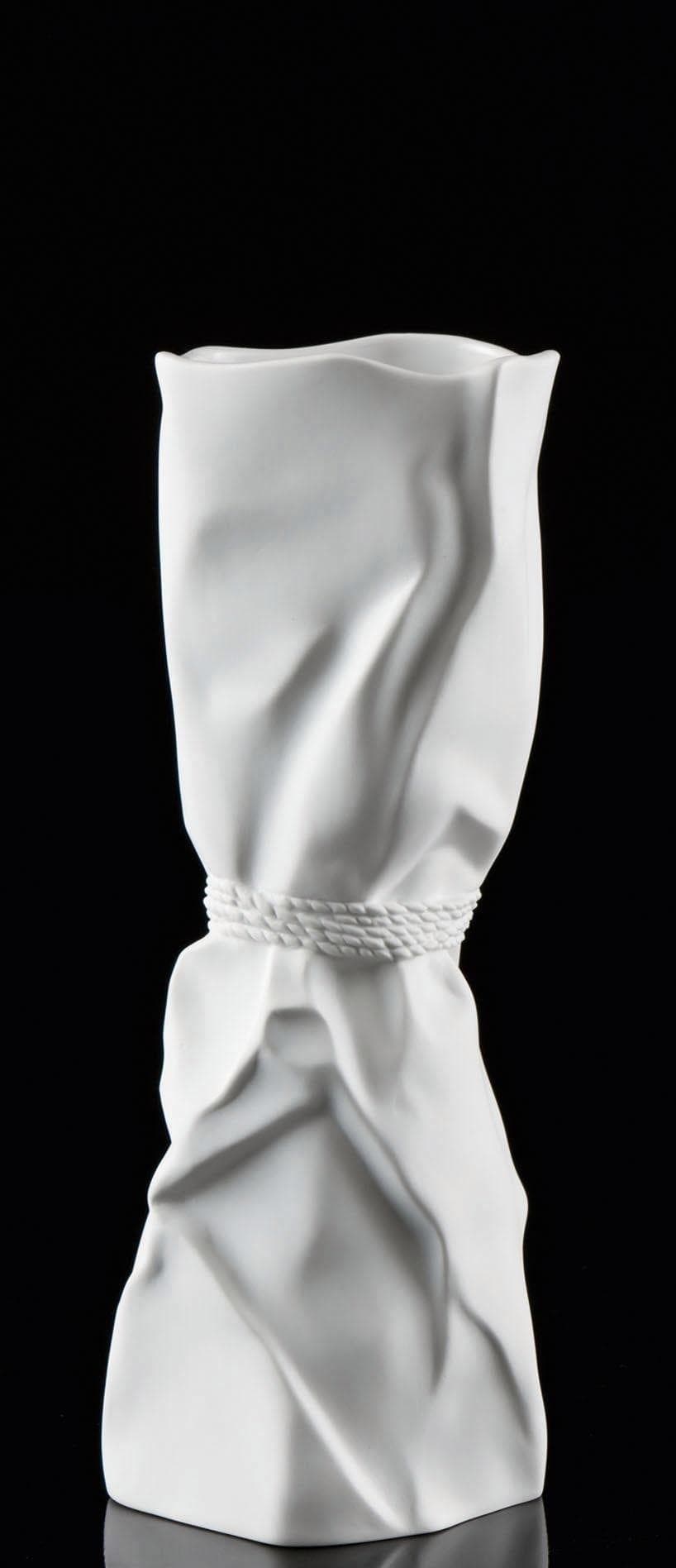 Kaiser Porzellan Tischvase Papyrus Weiß