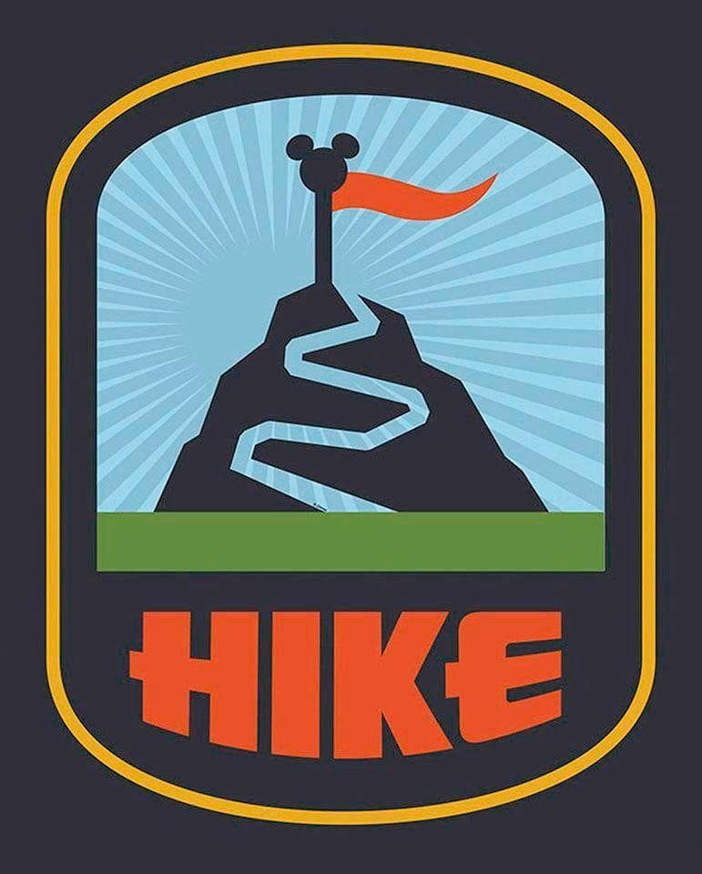 Komar Mickey Mouse Hike Poster 40x50cm