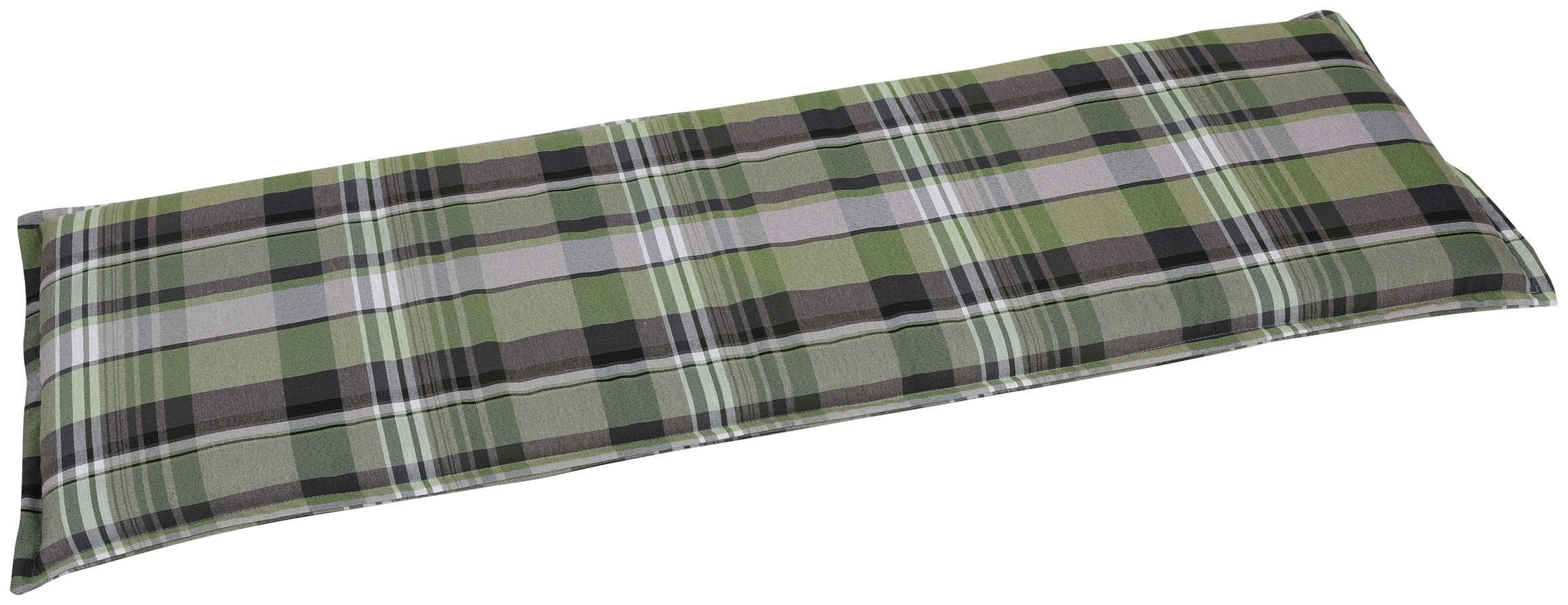 GO-DE Bankauflage 3-Sitzer Grau/Grün