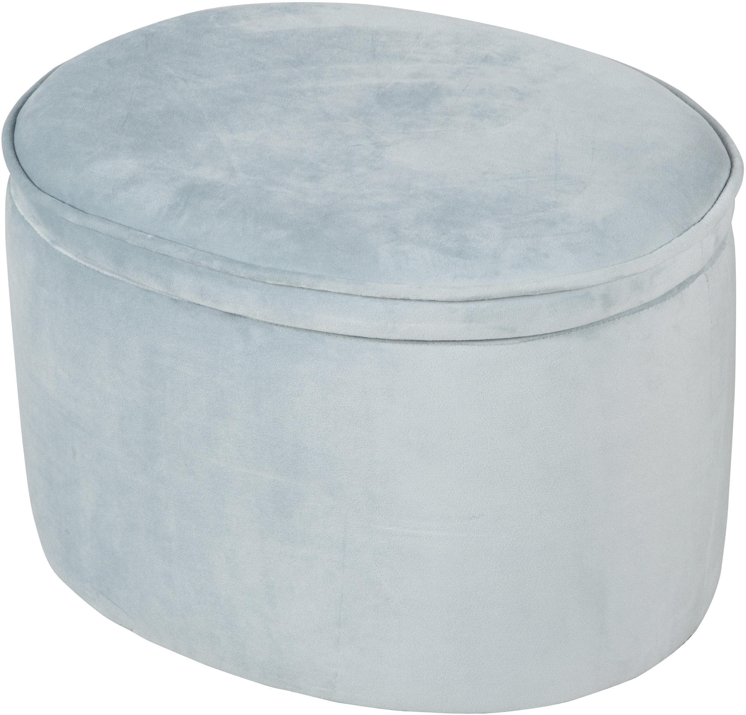 ROBA Kinderhocker Lil Sofa Hellblau mit Stauraum