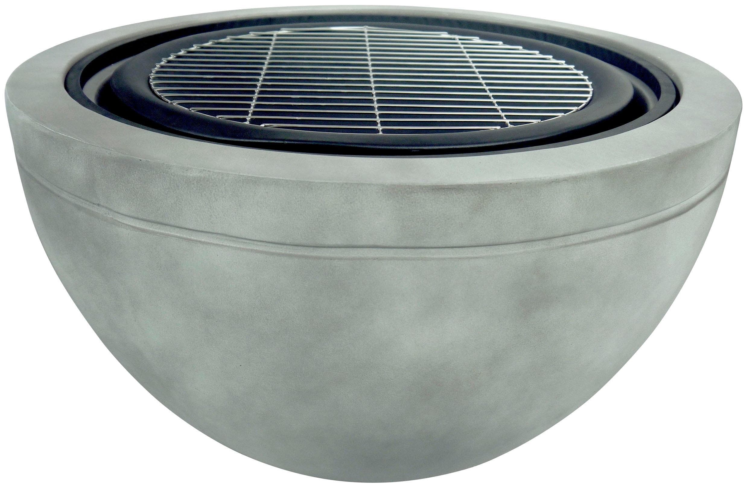 Buschbeck Grill-Feuerschale Madrid Magnesia-Fiberglas