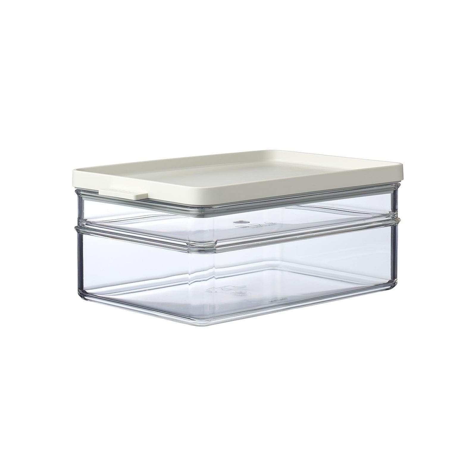 Kühlschrankdose OMNIA Weiß Kunststoff