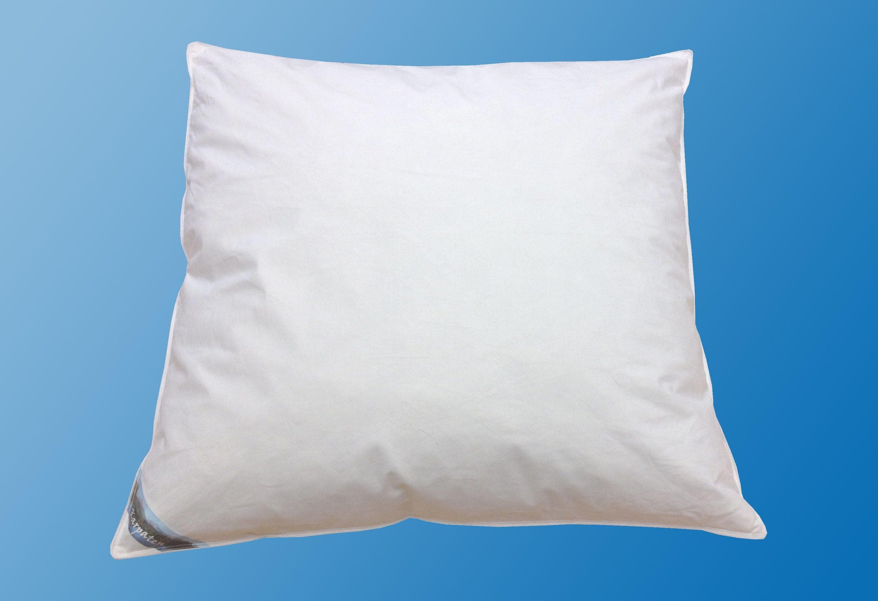 Federkopfkissen Karpaten Dreams 80x80 cm weiß