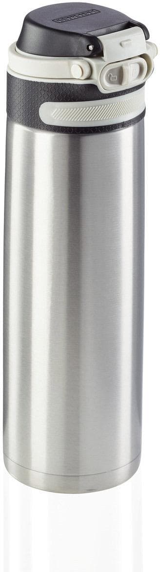 LEIFHEIT Thermoflasche Flip 600 ml Silber