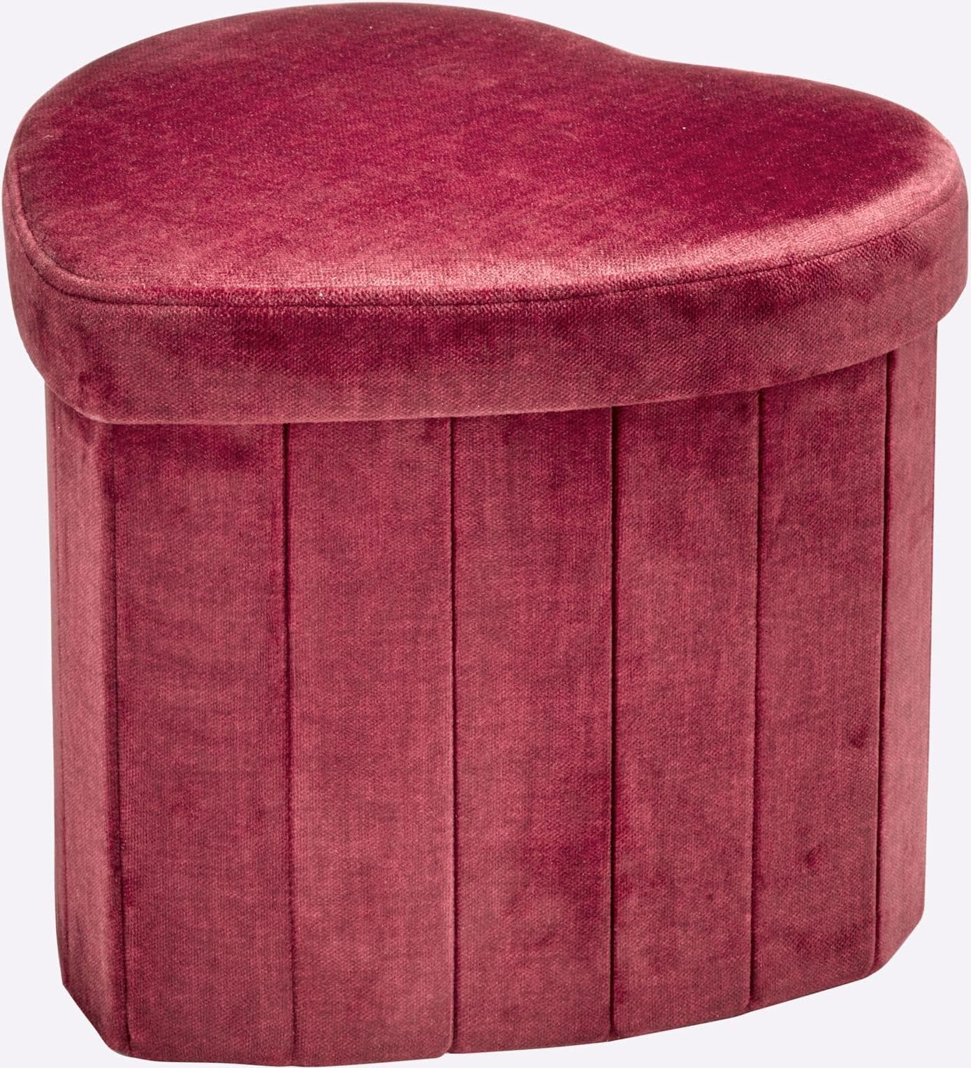 Baur Versand Hocker Bordeaux Herzform