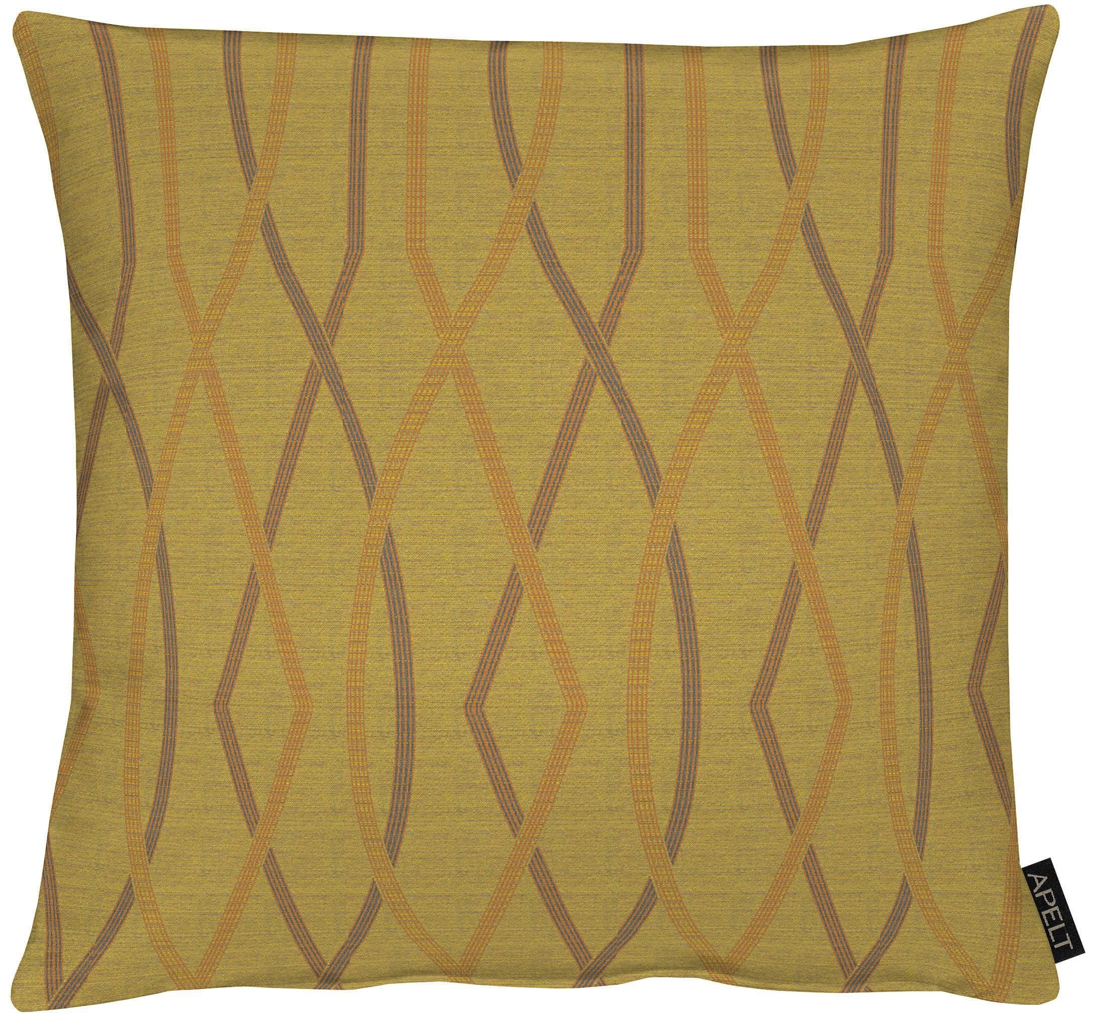 Apelt Dekokissen Villa Gold Gemustert Mit Füllung