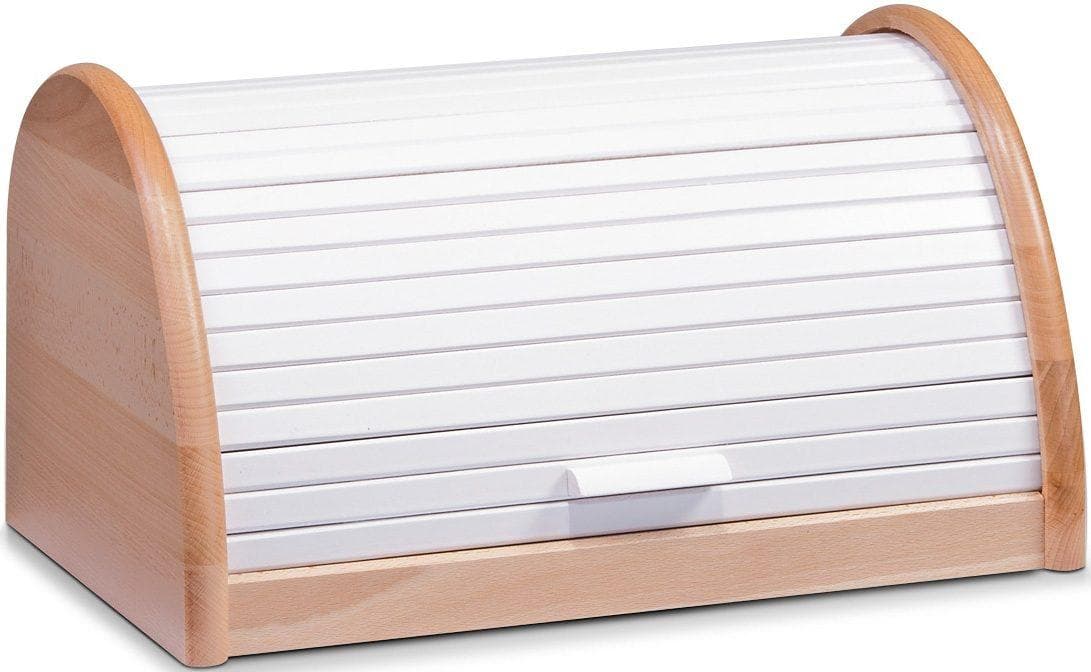 ZELLER PRESENT Brotkasten Weiß Buche