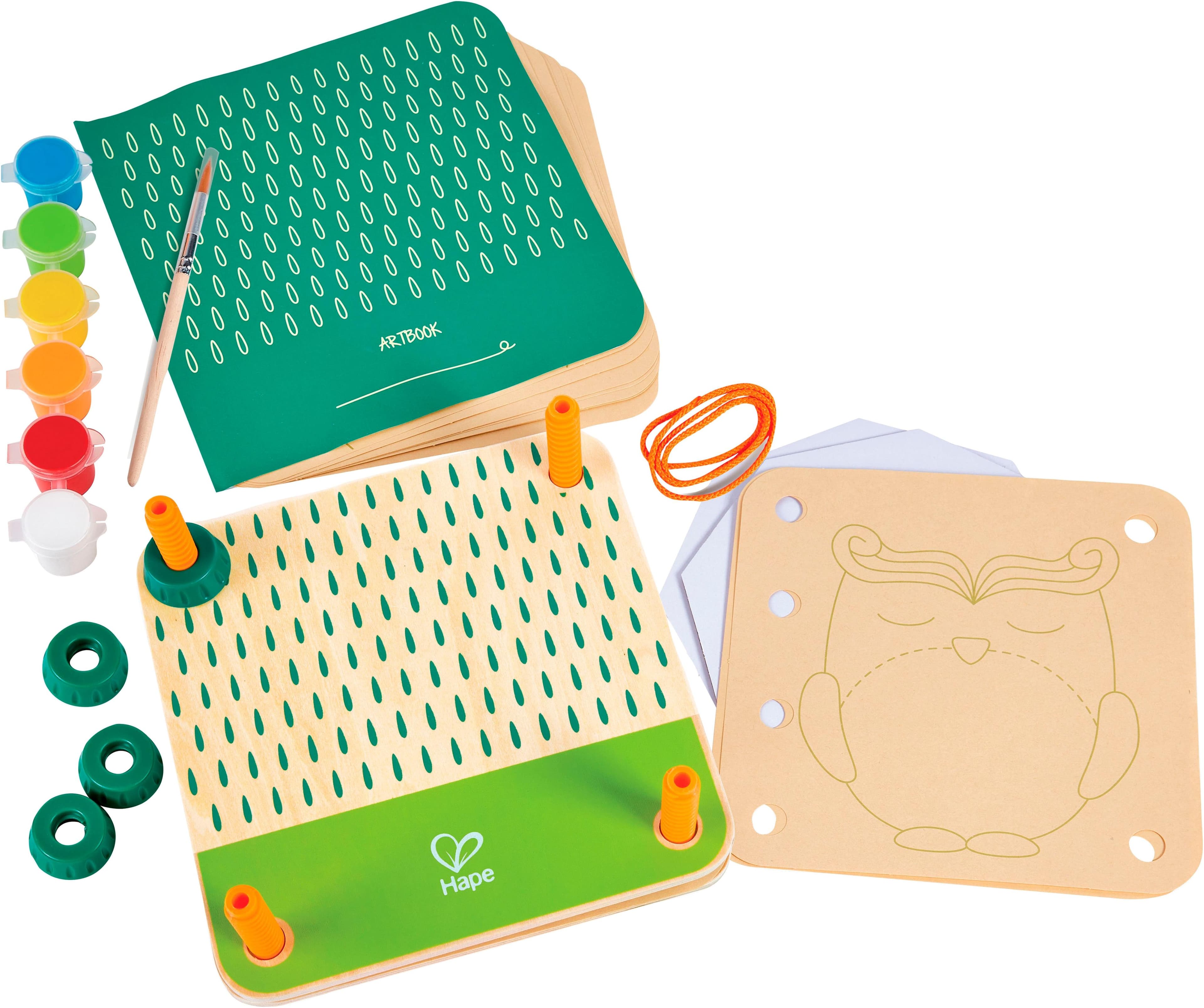 HAPE Kreativset Kunst-Set Blumenpresse Bunt