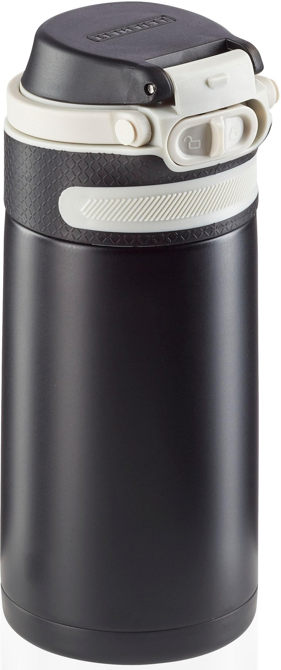 Thermoflasche LEIFHEIT Flip 350ml Schwarz