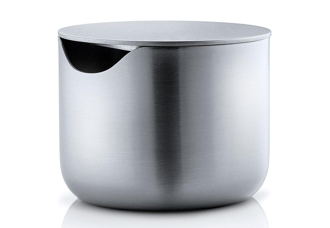 Blomus BASIC Zuckerdose silber H:5,2cm