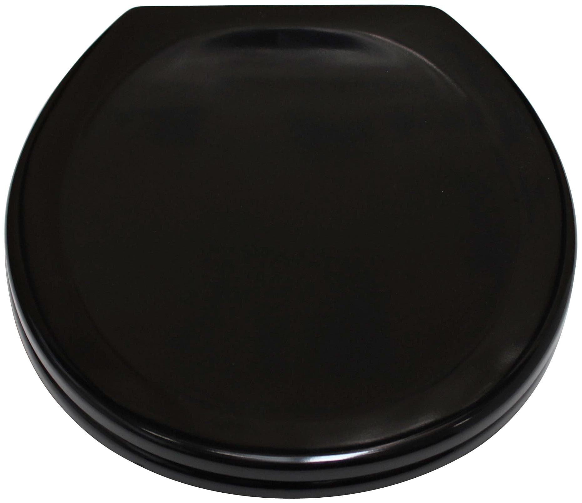 WC-Sitz ADOB Limone schwarz Duroplast oval