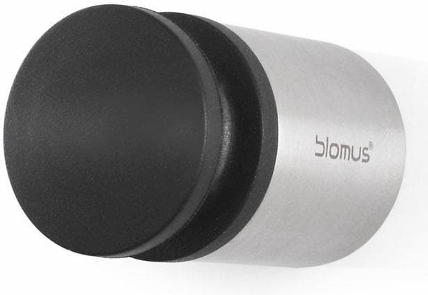 BLOMUS Entra Wandtürstopper Silber/Schwarz Edelstahl