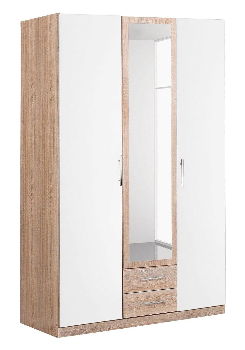 Wimex Kleiderschrank Cliff Beige mit Spiegel