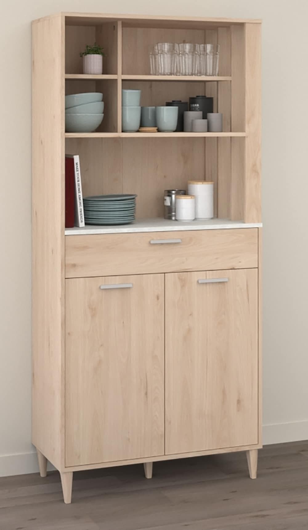 Parisot Buffet Gala 11 Braun Eiche Nachbildung