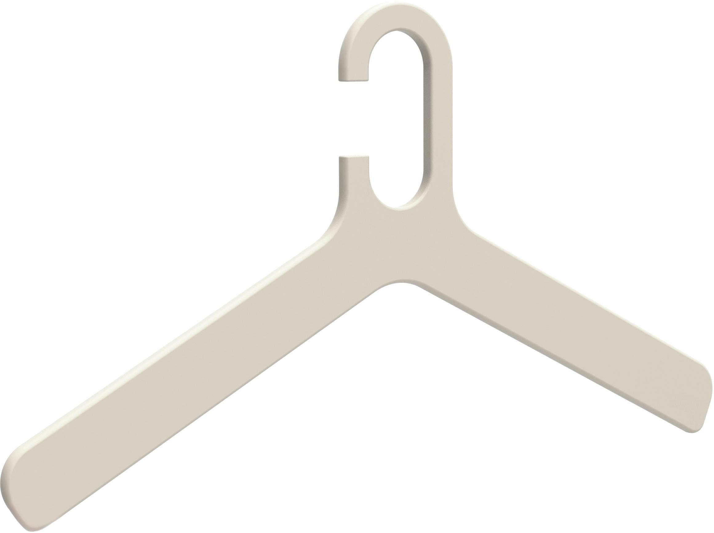 Pieperconcept Kleiderbügel Grado Grau Melamin Retro