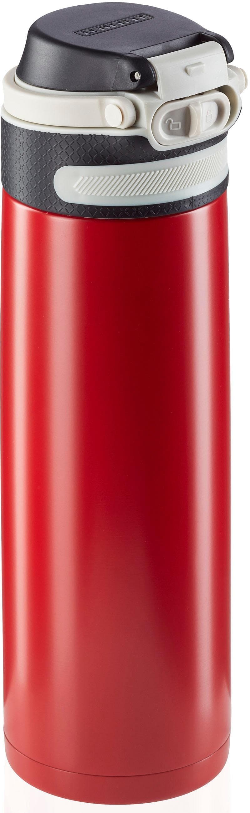 Thermoflasche LEIFHEIT Flip 600ml rot