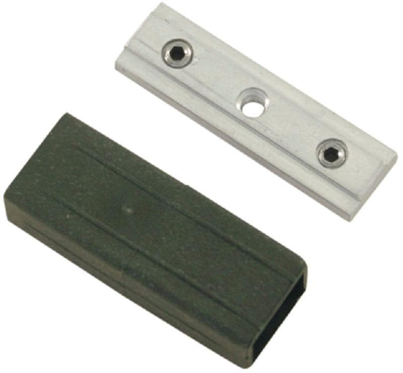 SCHÖNER WOHNEN-Kollektion Matteo Verbinder für Gardinenstangen Aluminium-Schwarz