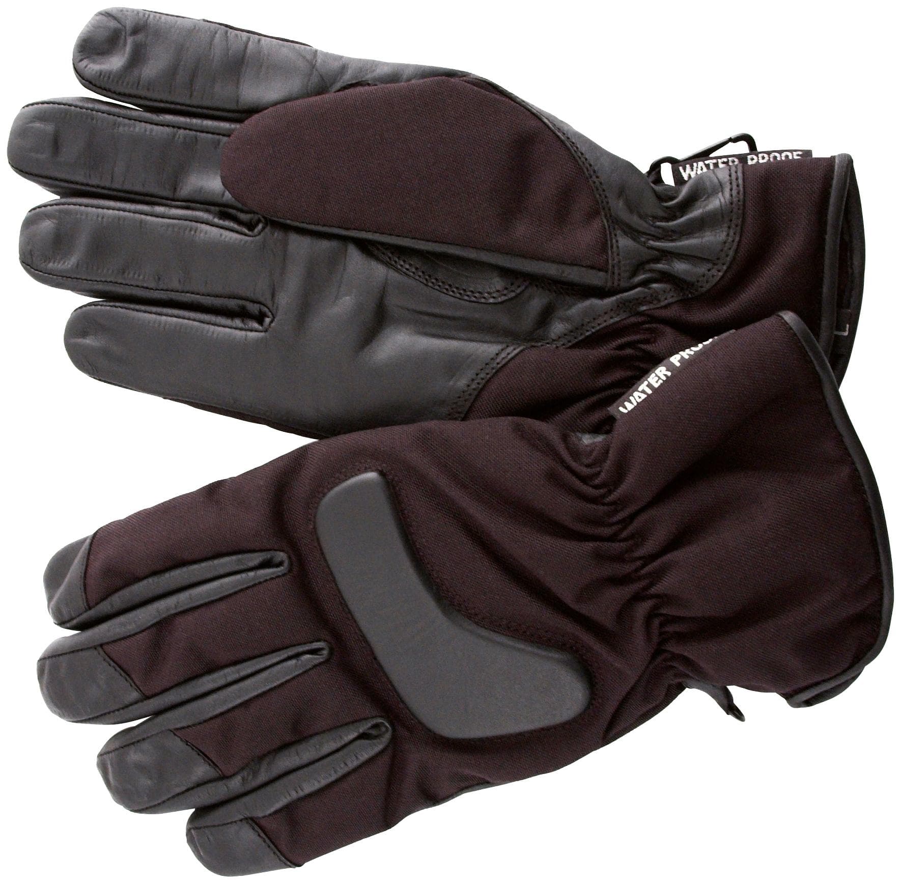 RÖMER RO 600 Motorradhandschuhe Schwarz Leder-Textil Winddicht Wasserdicht