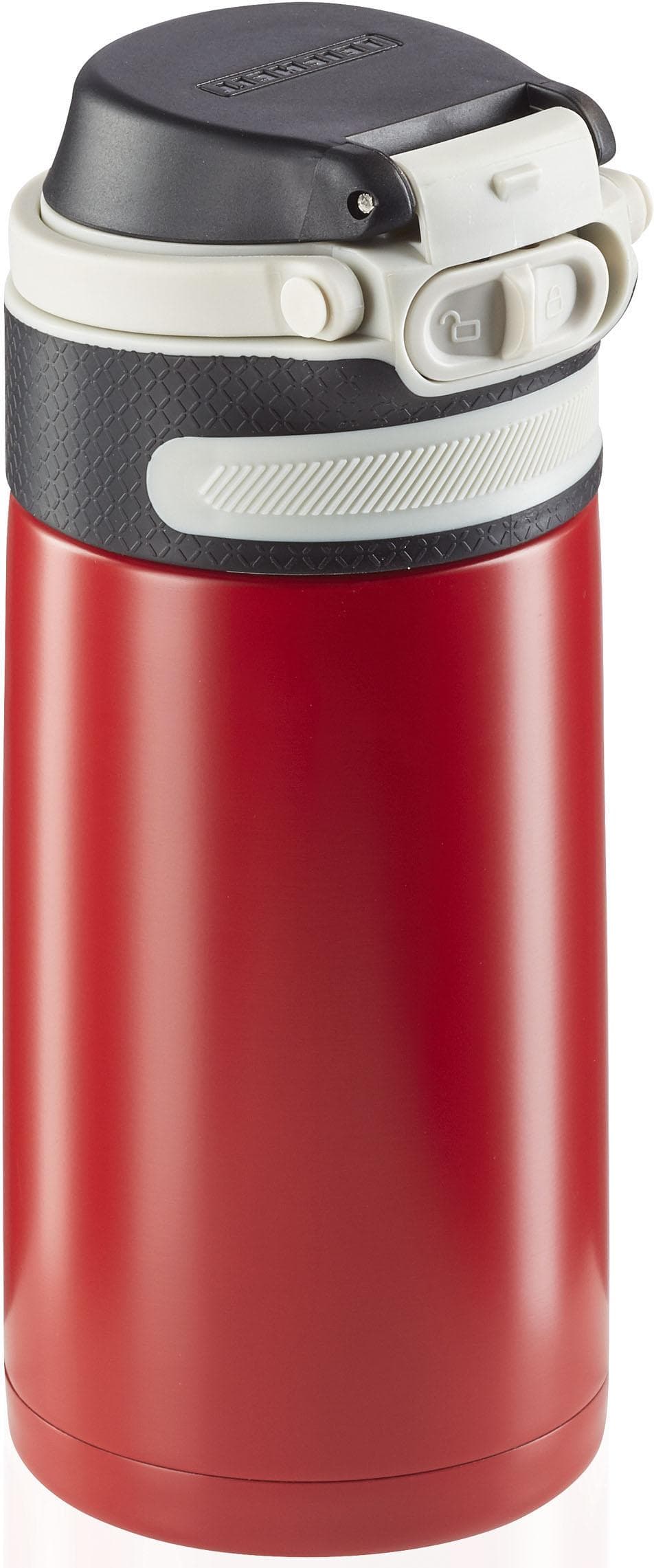 Leifheit Flip Thermoflasche 350ml rot