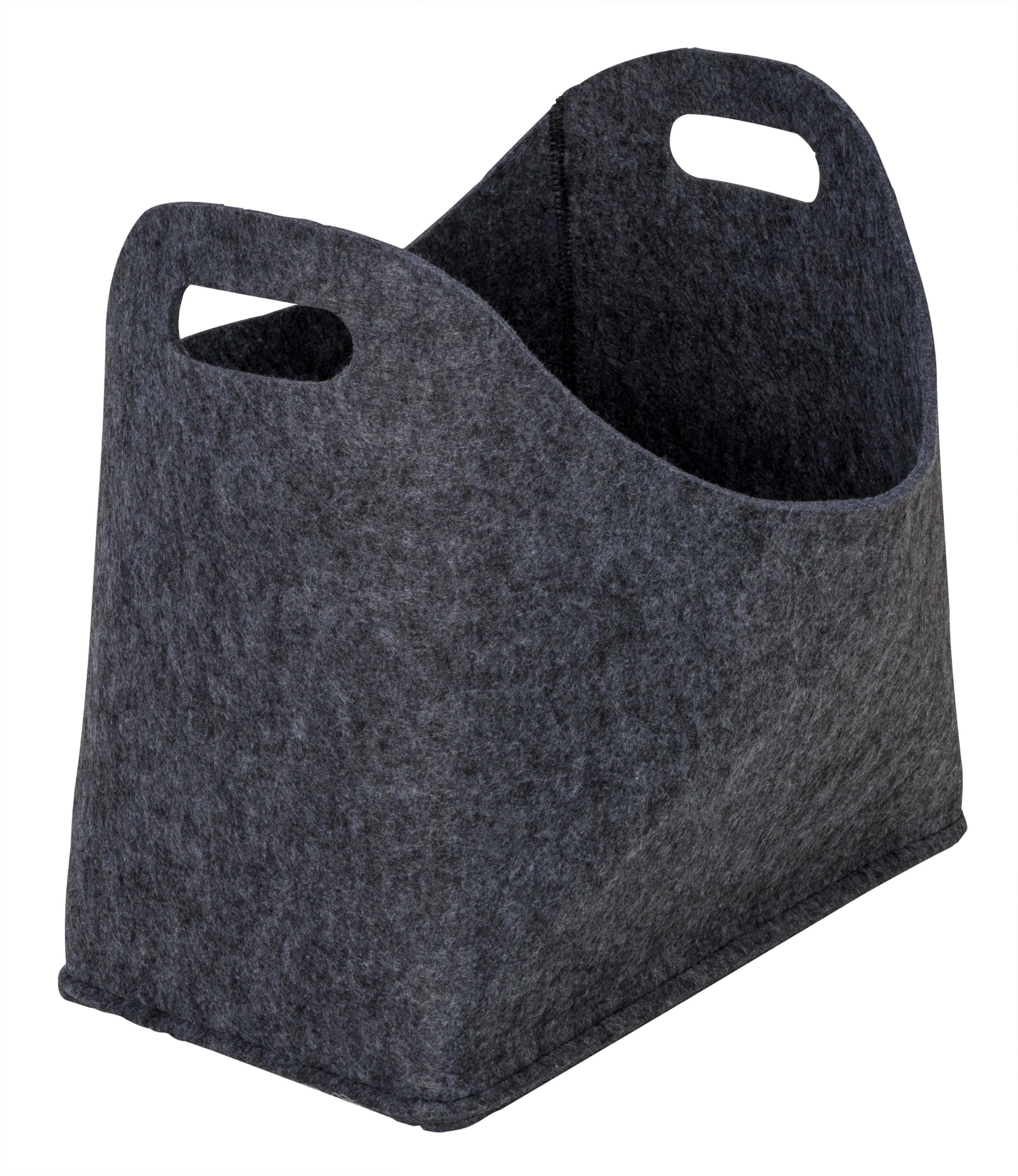 PIEPERCONCEPT Organizer Skib Grau Filz Aufbewahrungsbox