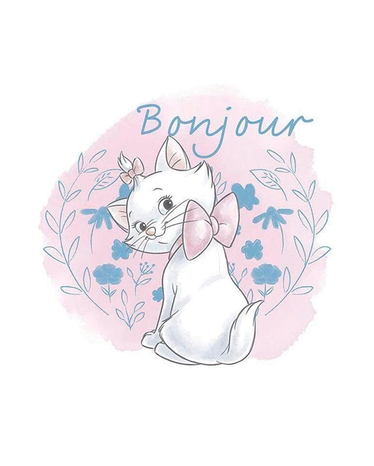 Disney Katzenmotiv Wandbild