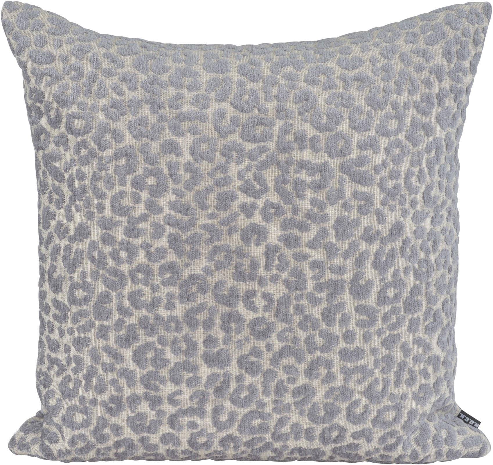 Dekokissen HOCK Tamaro Graublau Leo-Muster 60x60cm