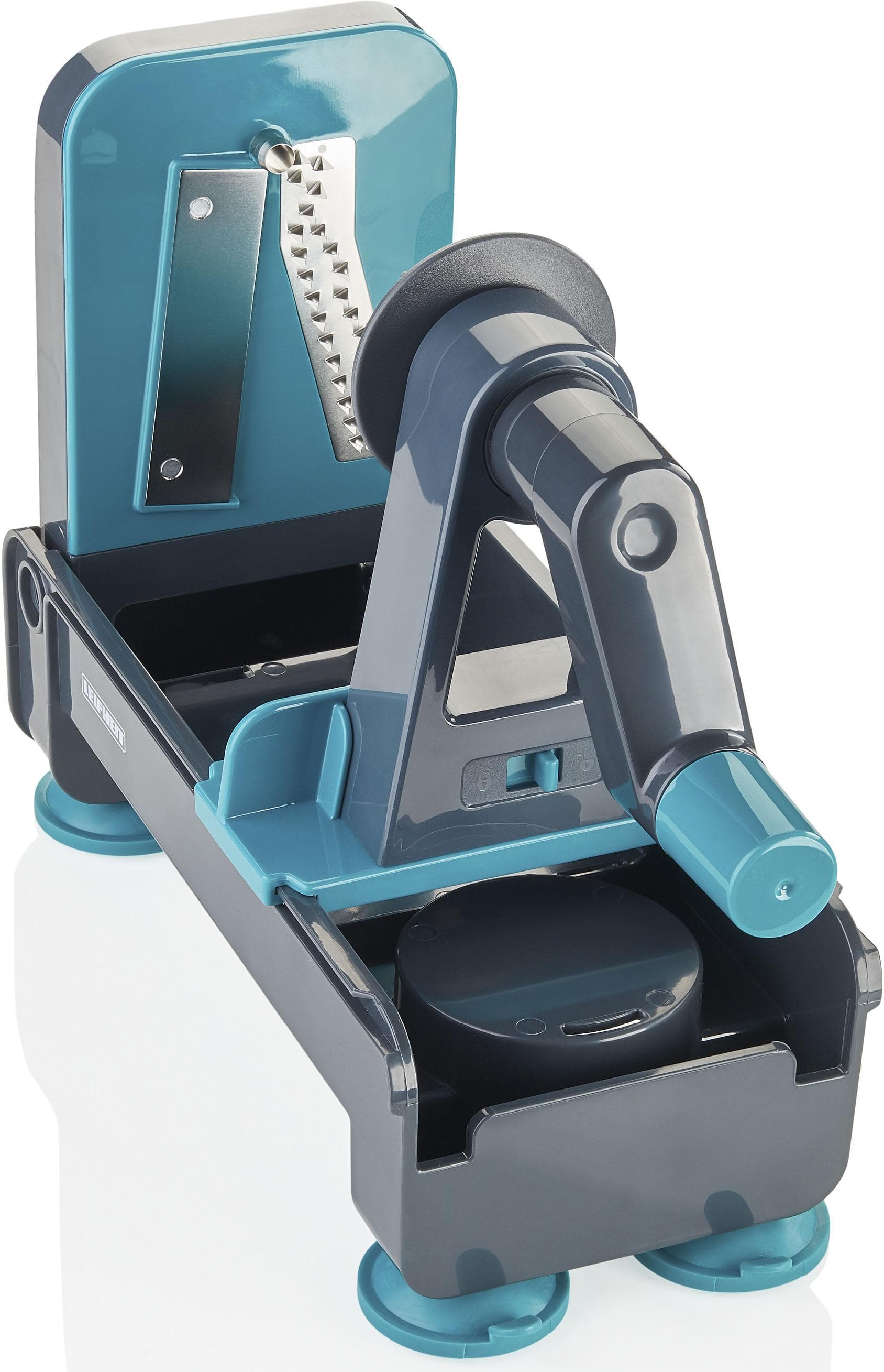 Spiralschneider LEIFHEIT 3222 türkis manuell für Gemüse