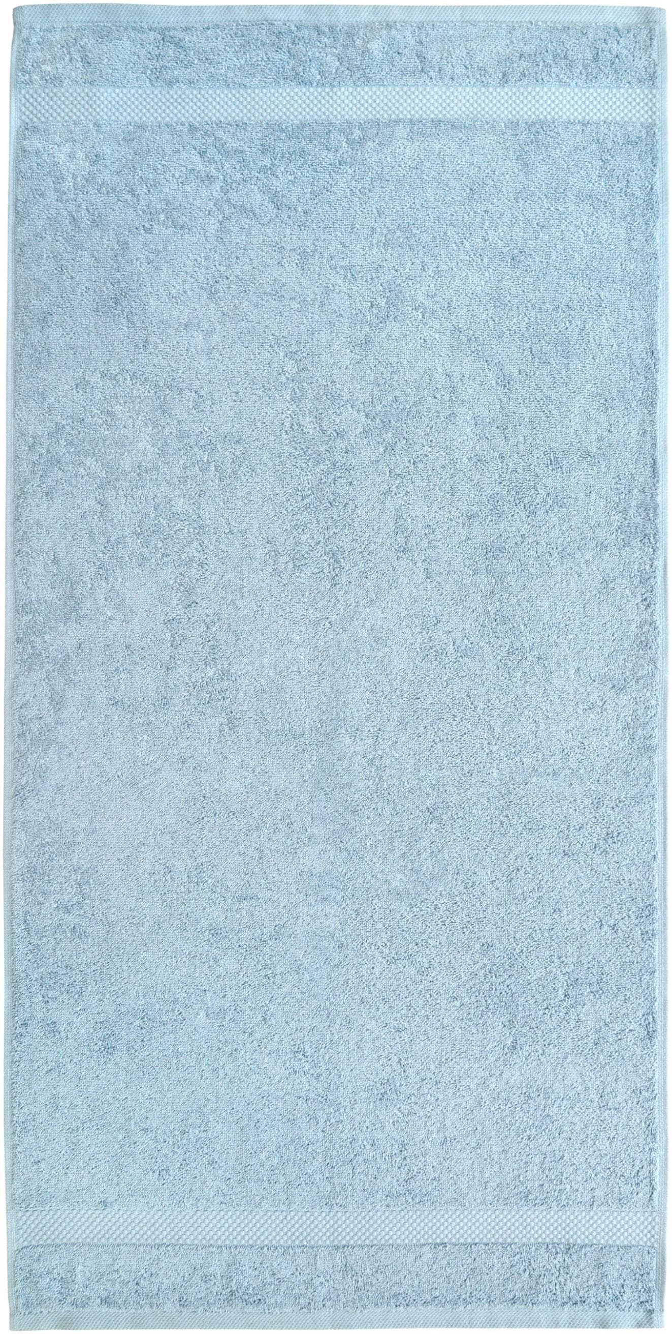 DYCKHOFF Handtuch Planet Blau 100% Baumwolle Walkfrottier