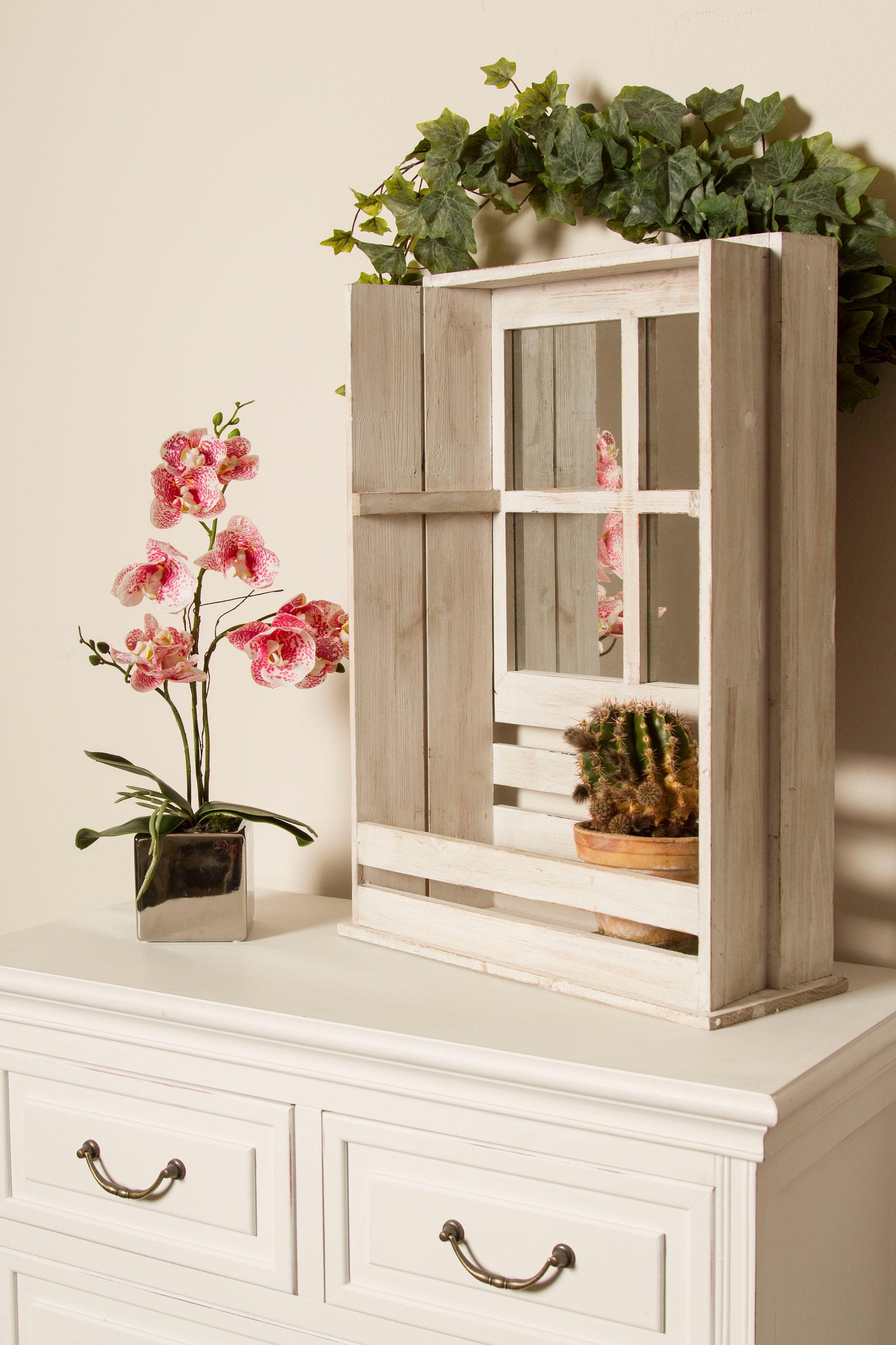 MYFLAIR Deko-Wandregal Walon Weiß Holzwerkstoff