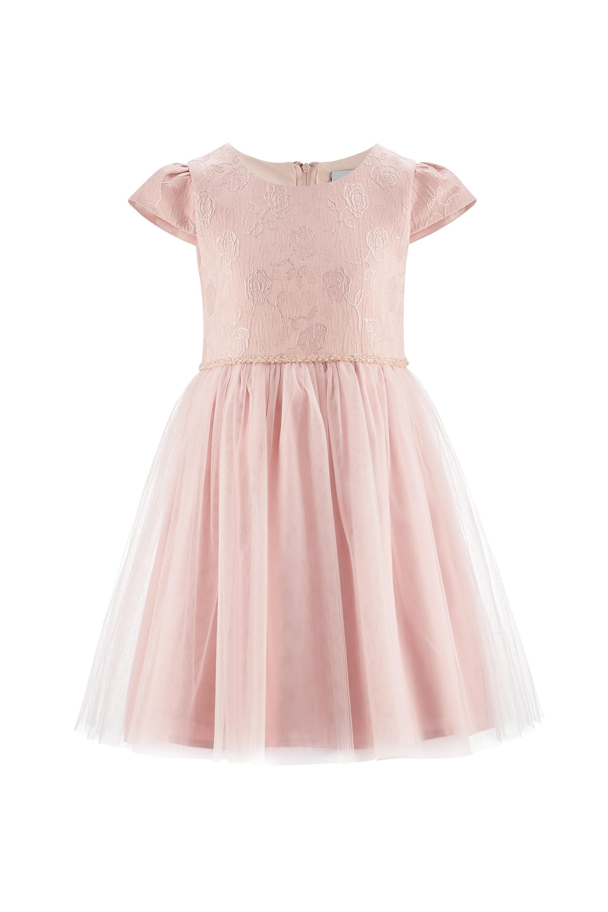 Tüllkleid HAPPY GIRLS Mädchen Gr. 110 dusty rose festlich