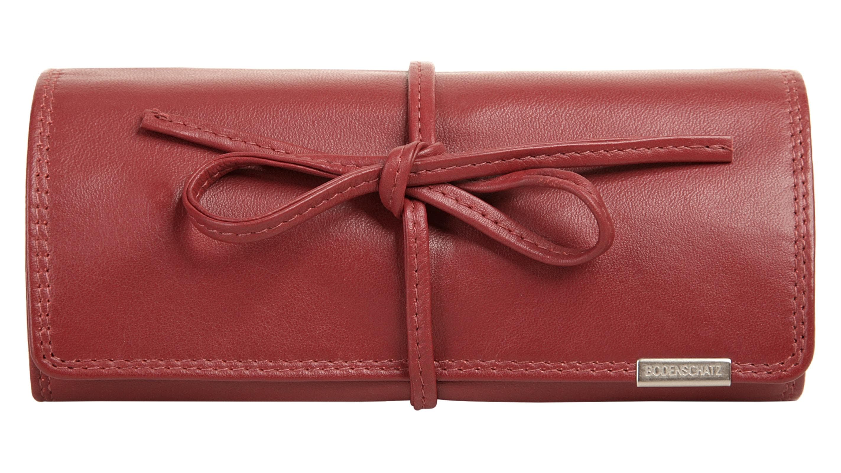 Bodenschatz Schmuckkasten Kings Nappa Rot Leder