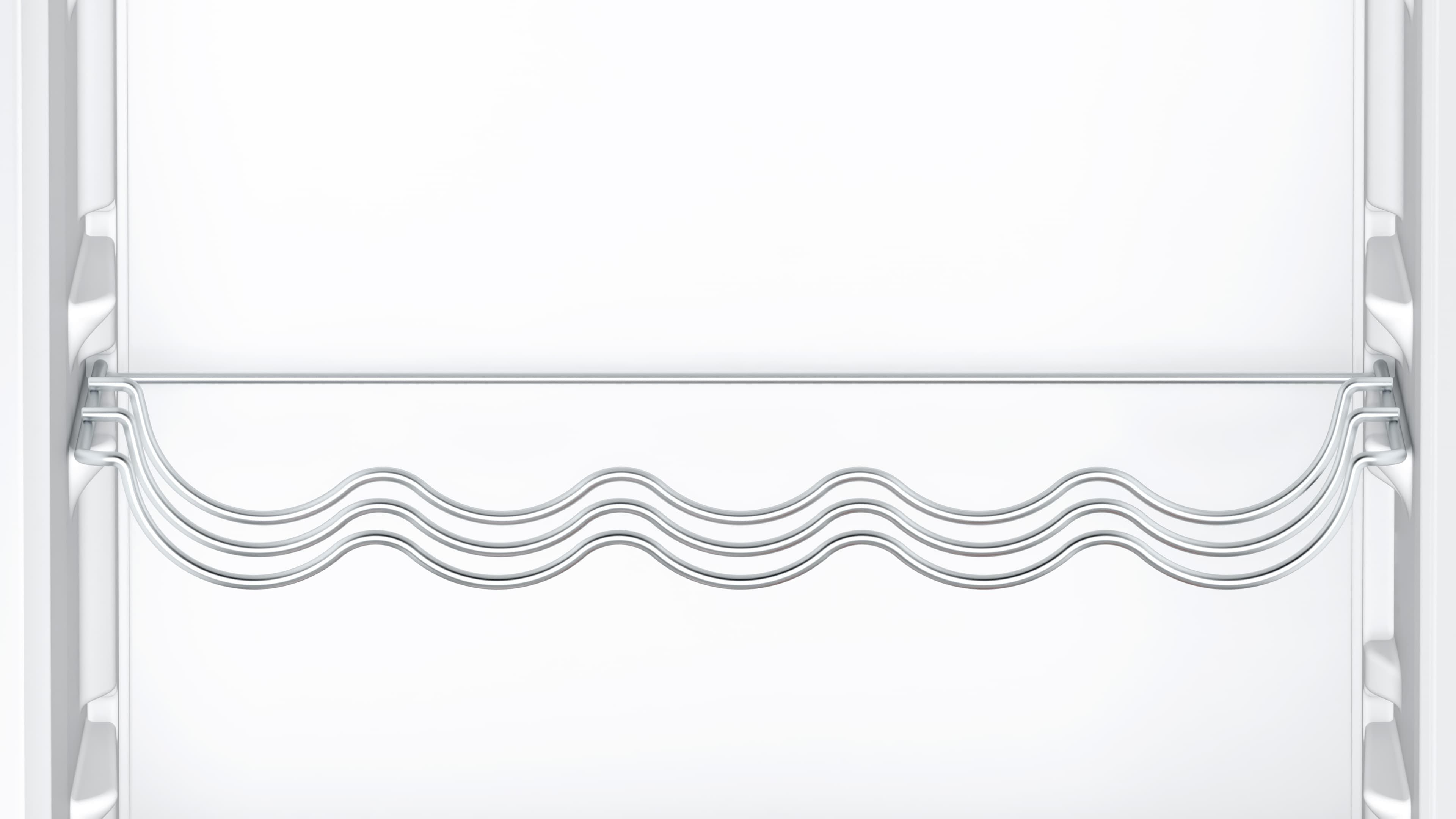 BOSCH Flaschenablage Edelstahl grau