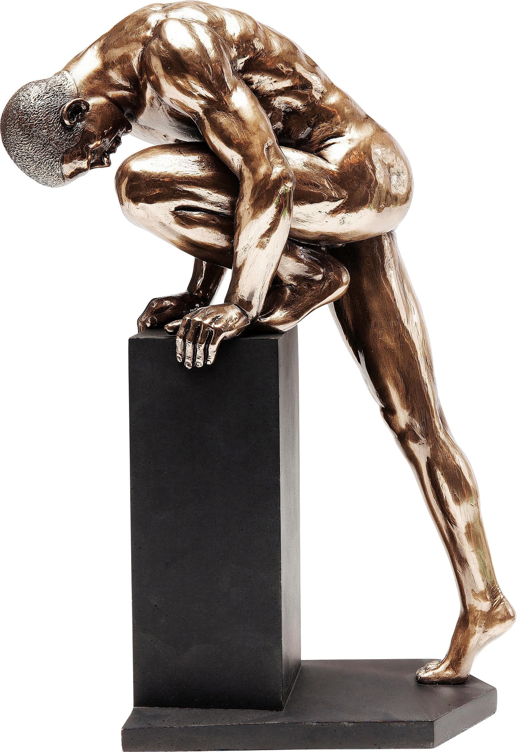 KARE DESIGN Dekoobjekt Nude Man Stand Bronze 35cm