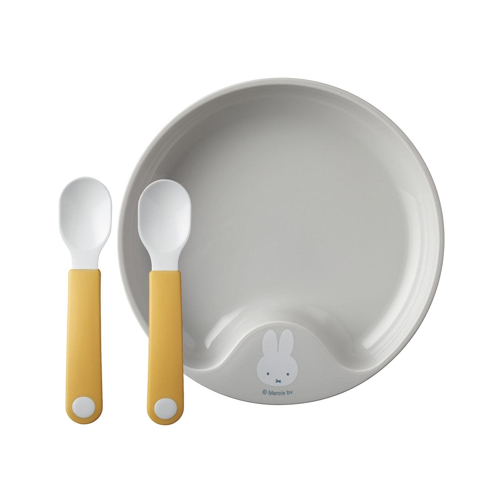 Mepal Lernteller mit Lernlöffel 2er Set Deep Blue