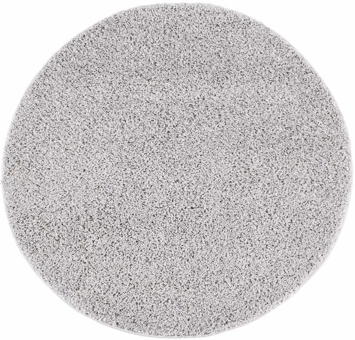 Shaggy-Teppich in grau, 120x30 cm, Kunstfaser und Polypropylen