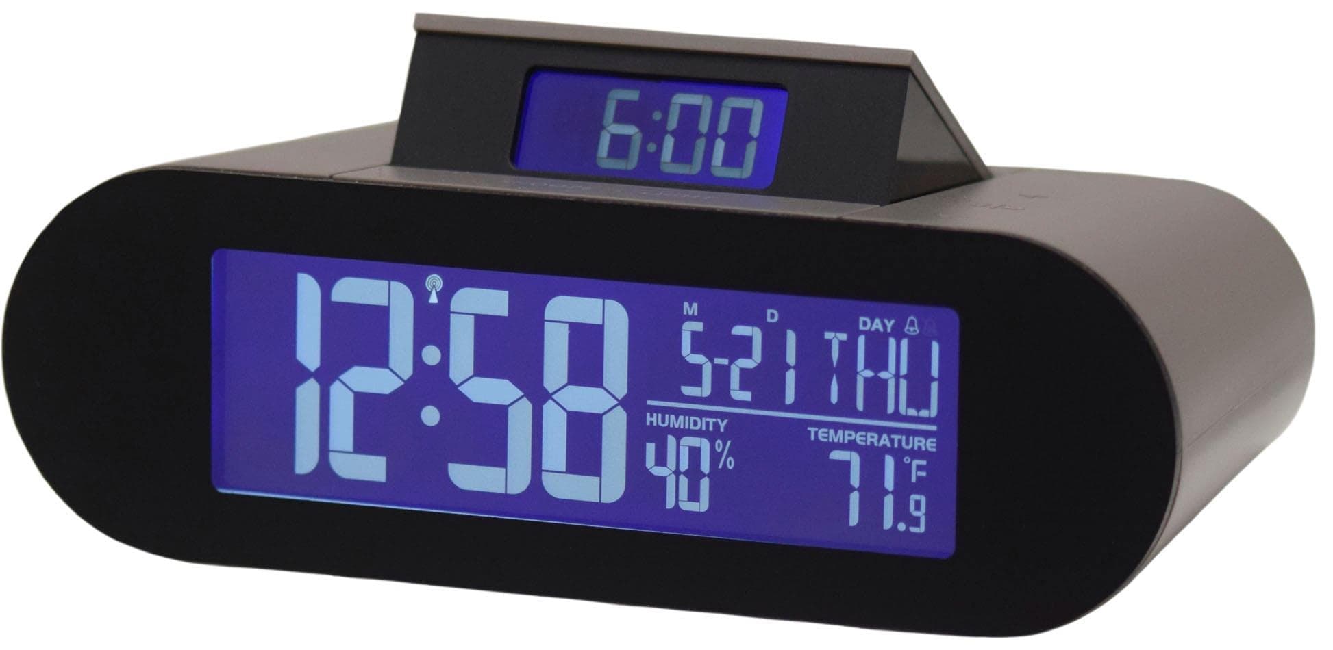 Wecker ACCTIM Quarzwecker Acctim grau LCD