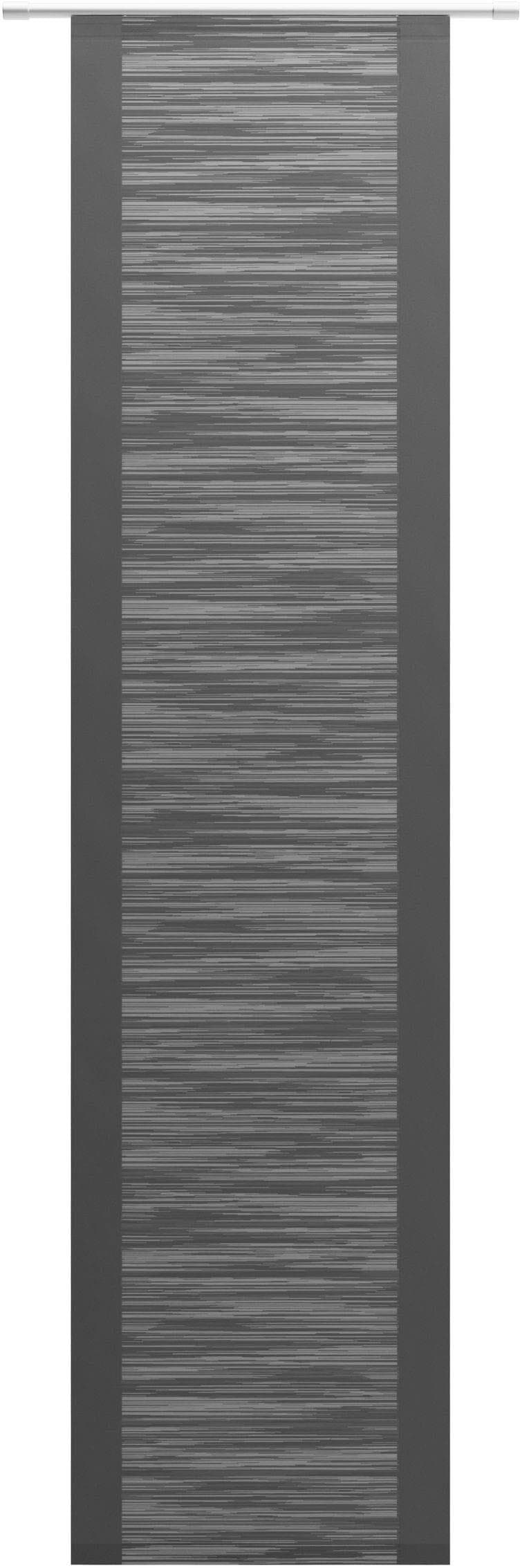 Neutex for You! Schiebegardine Padova - Halbtransparent, Klettband, Scherli