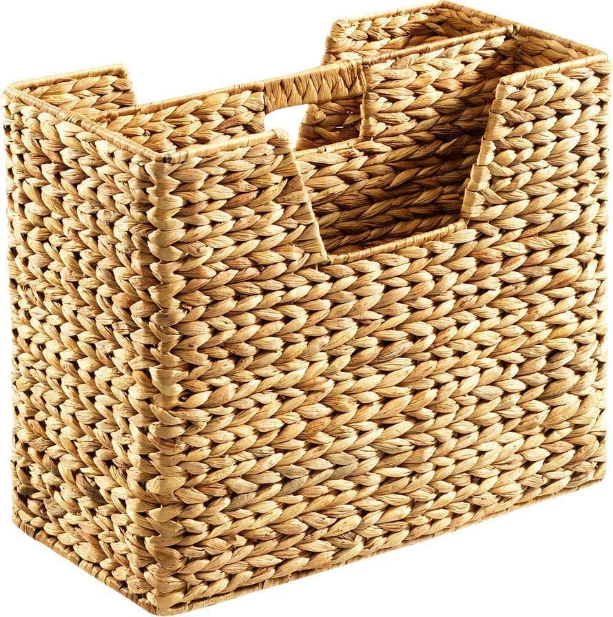 LOCKER Zeitungsständer Wasserhyazinthe Beige Natur