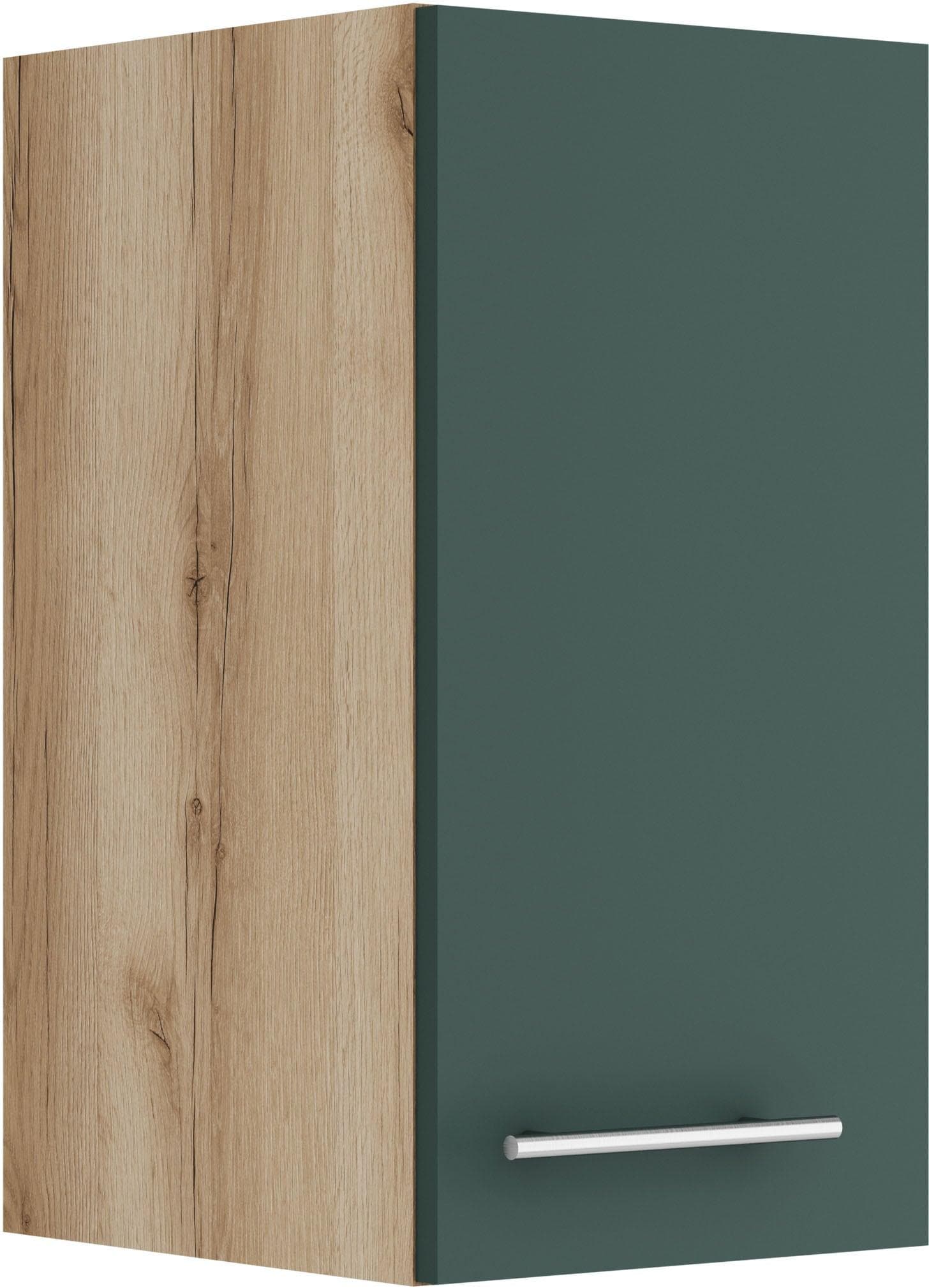 OPTIFIT Hängeschrank Bella Steingrün Wildeiche 30cm