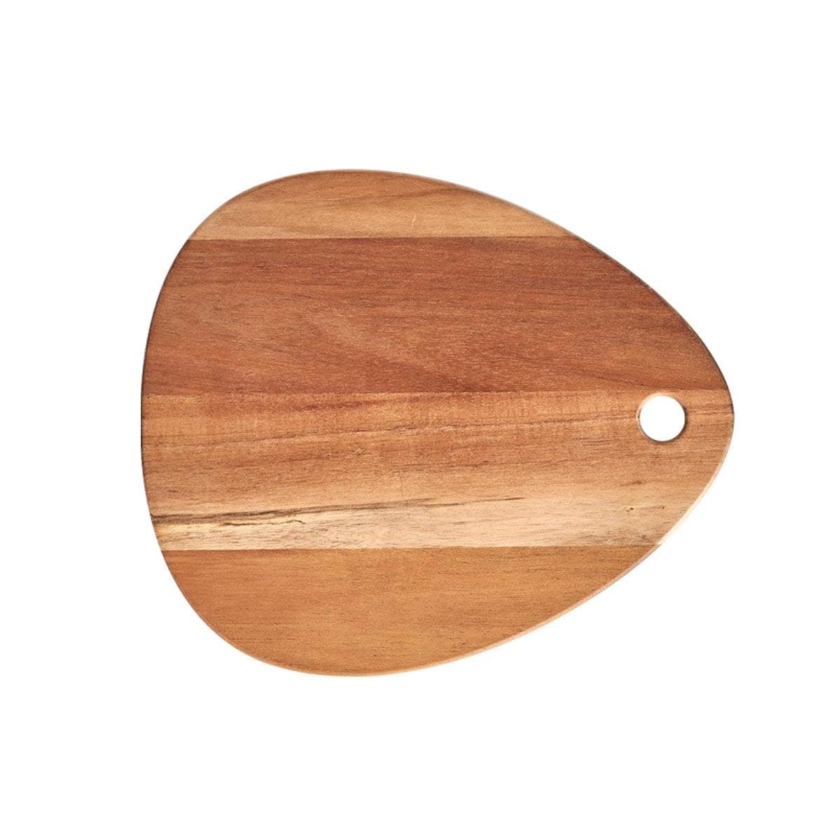 ZELLER Schneidebrett Akazie Tropfenform Natur