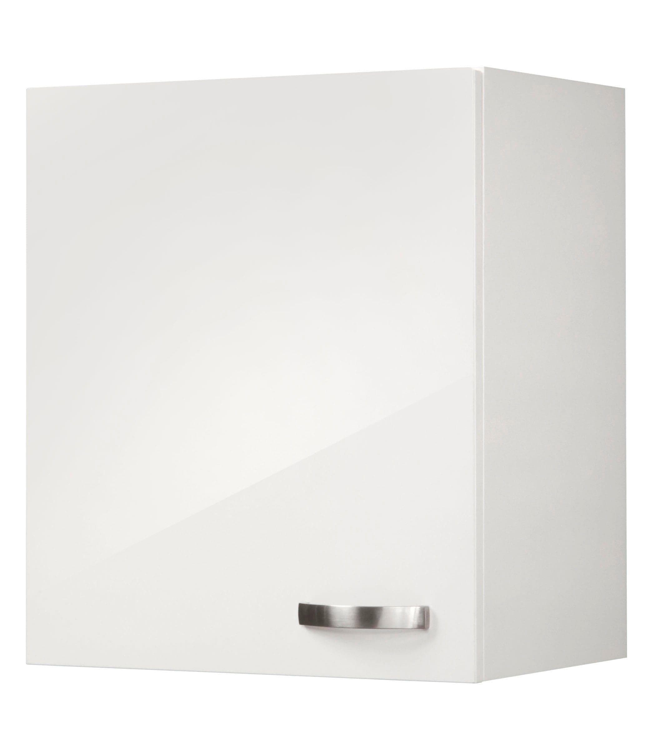 OPTIFIT Hängeschrank Agos Weiß Glänzend