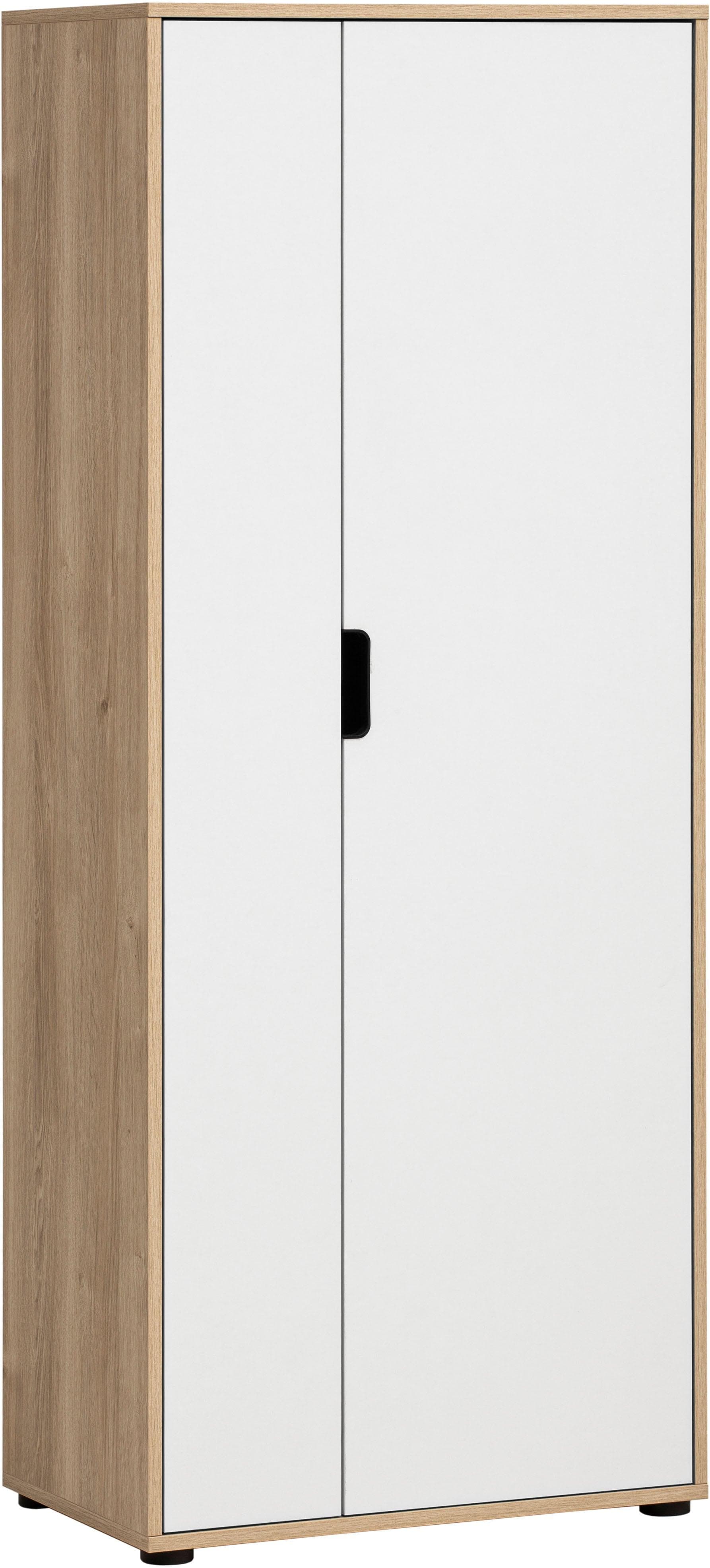 Schildmeyer Aktenschrank Emmik Weiß Eiche FSC-zertifiziert