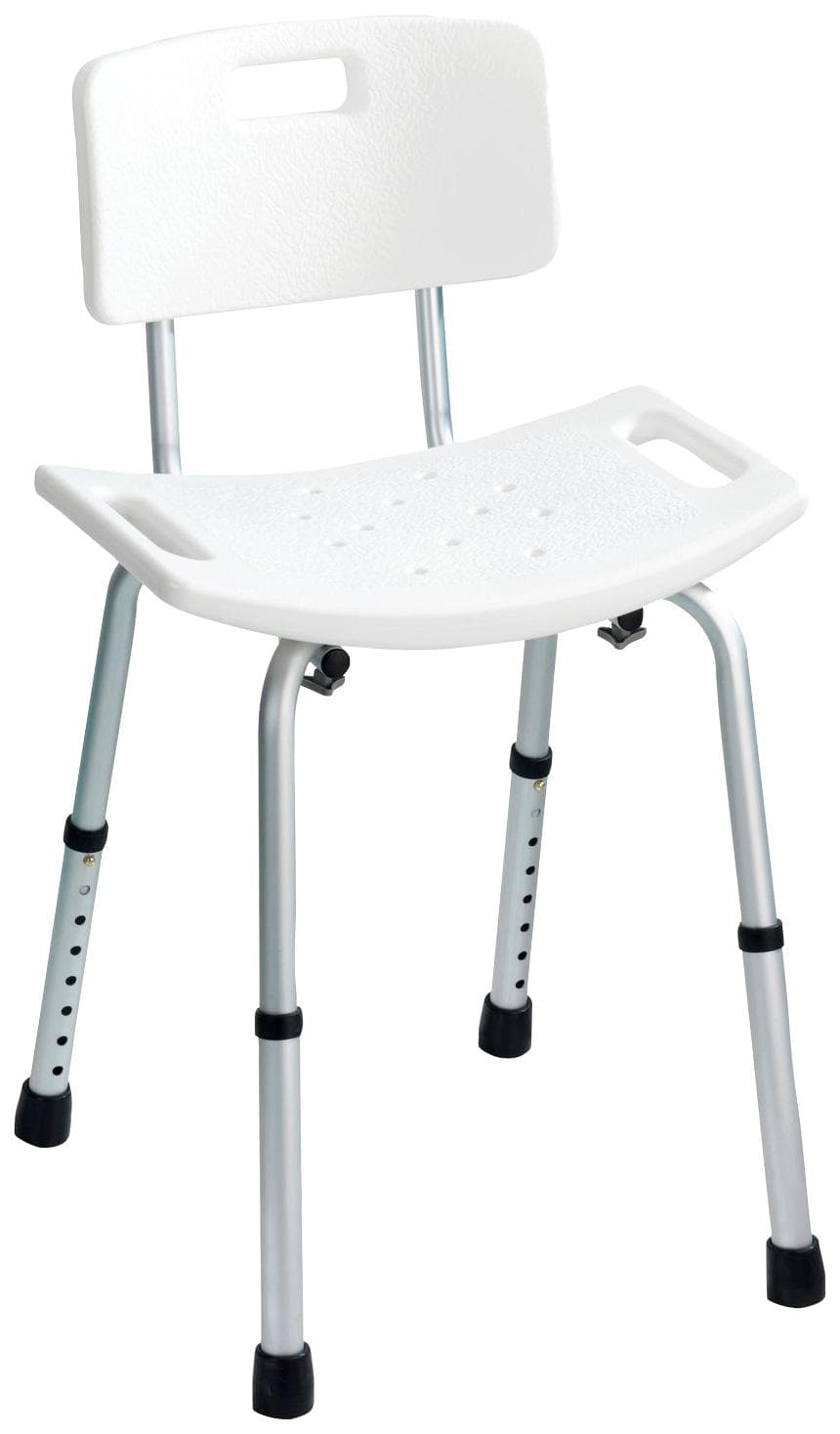 WENKO Badhocker Secura Weiß Metallgestell