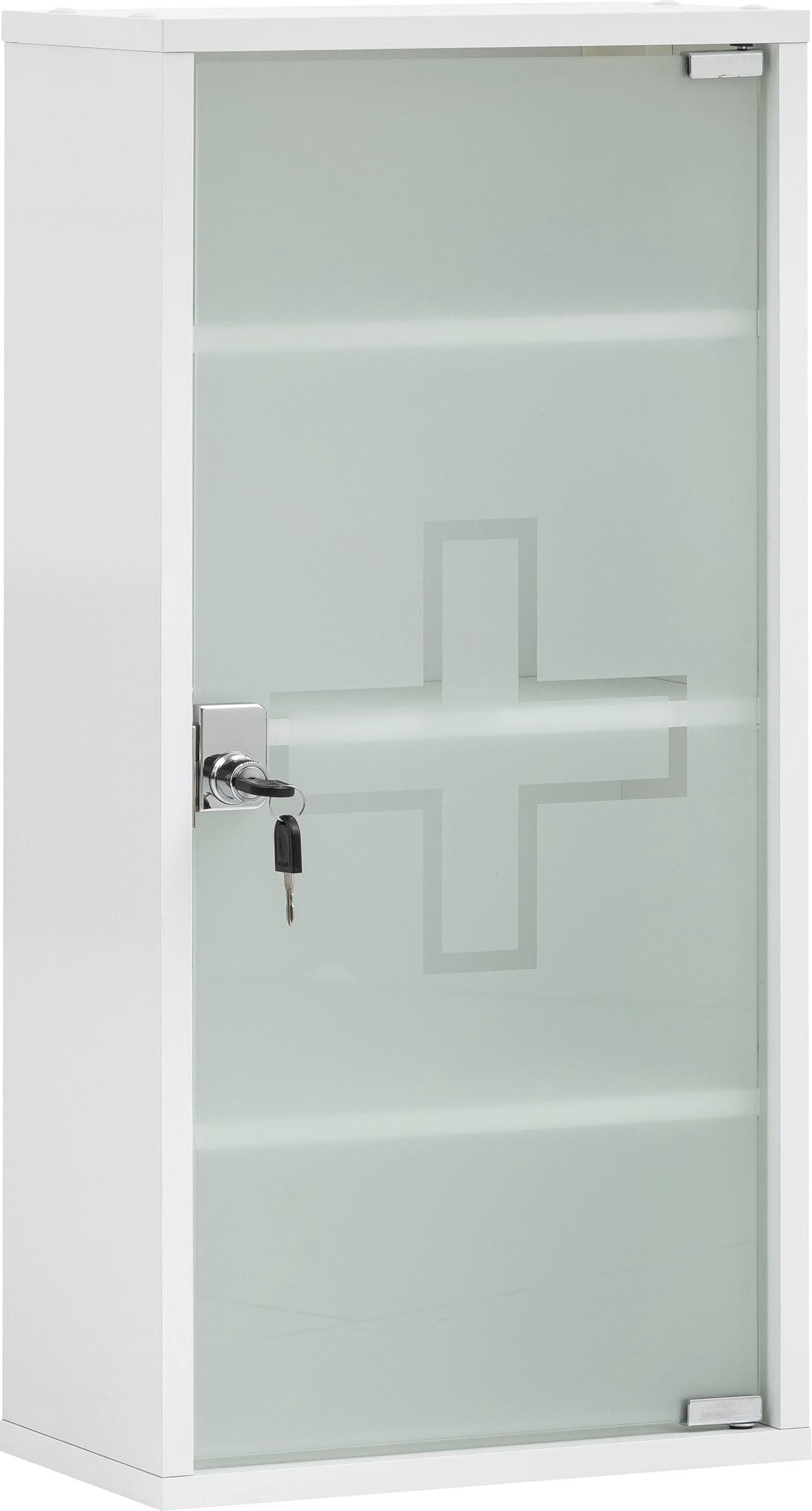 SCHILDMEYER Wido Medizinschrank Weiß Glänzend FSC-Zertifiziert