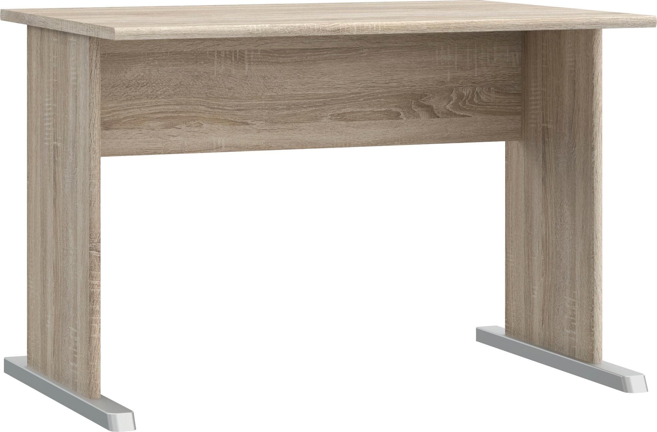 FORTE Schreibtisch Tempra Sonoma Eiche 108 cm