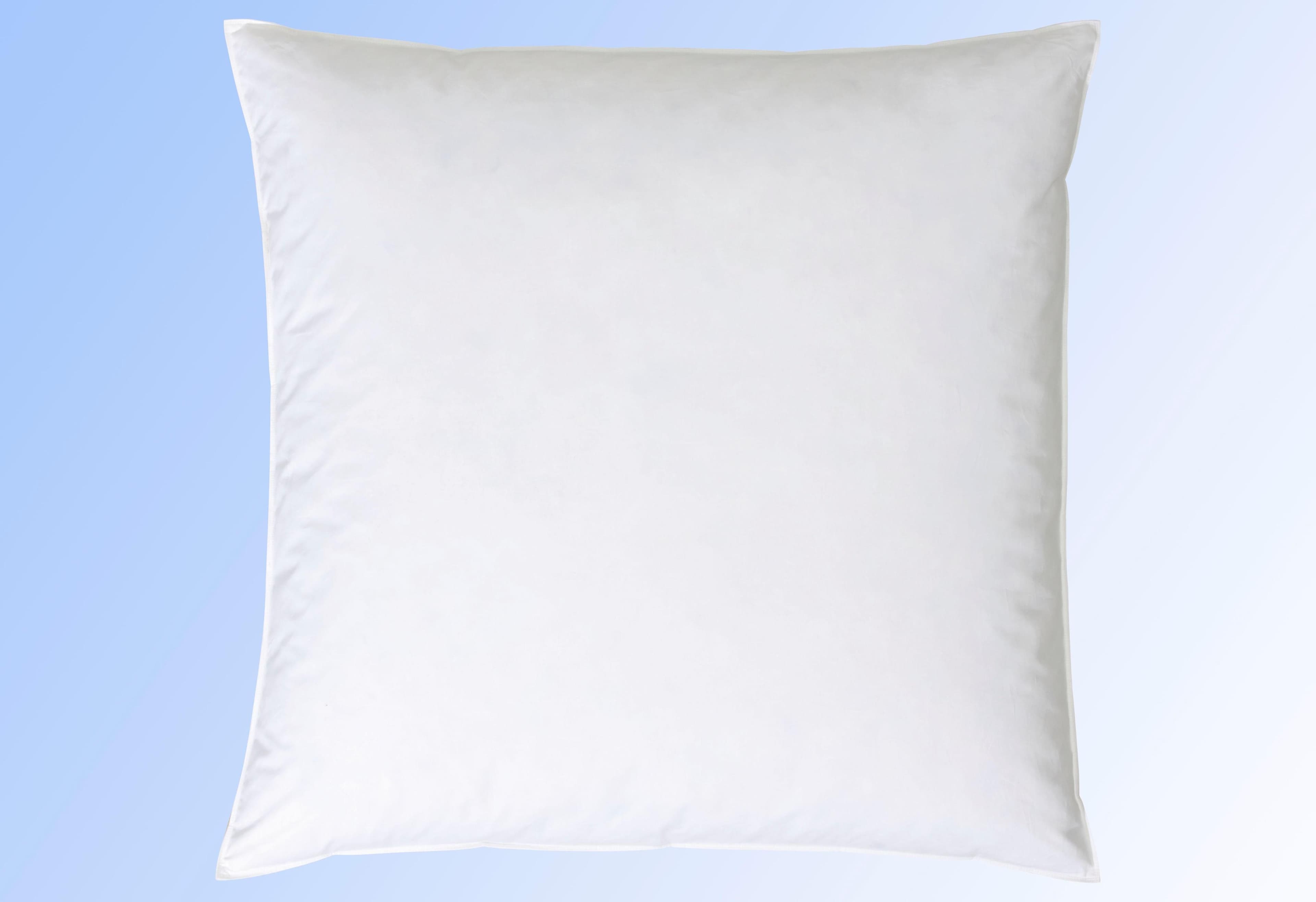 CENTA-STAR Federkissen Classic 80x80 cm Weiß 100% Baumwolle