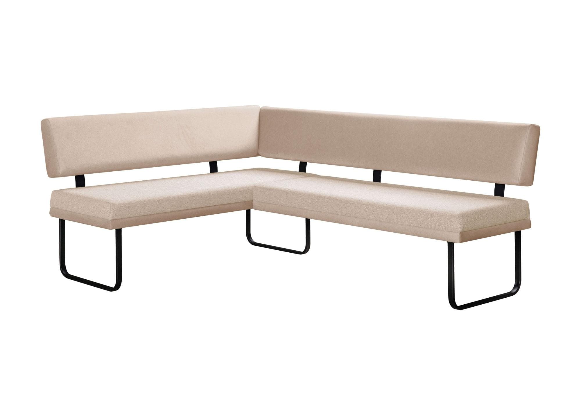 Eckbank HOME AFFAIRE Gabi Esszimmerbank Beige 2-Stoff-Design