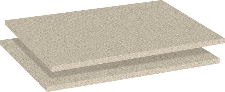 OTTO HOME Einlegeboden Onyx Beige Holzwerkstoff
