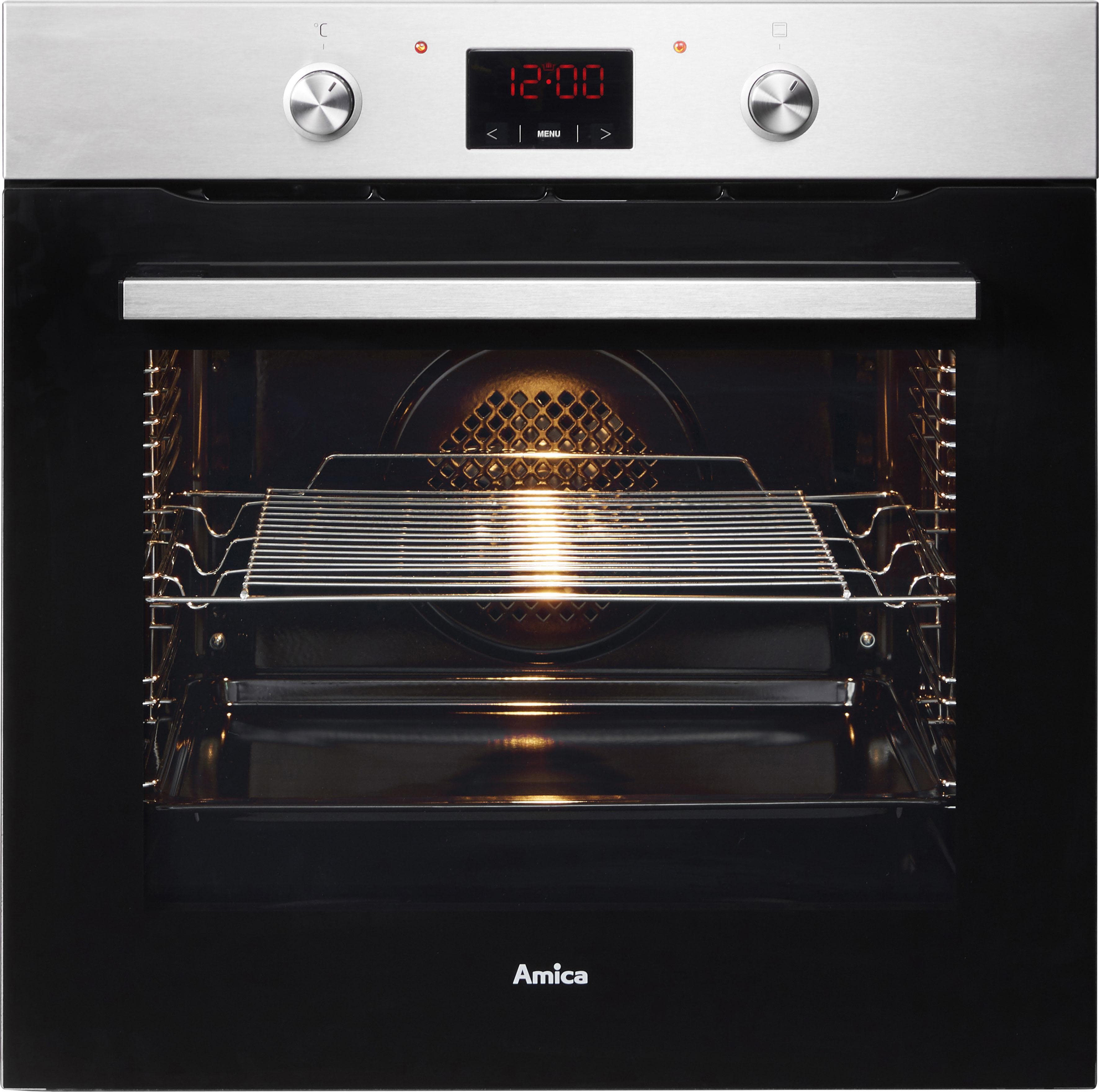 AMICA Einbaubackofen EBX 943 625 E Silber CoolDoor3