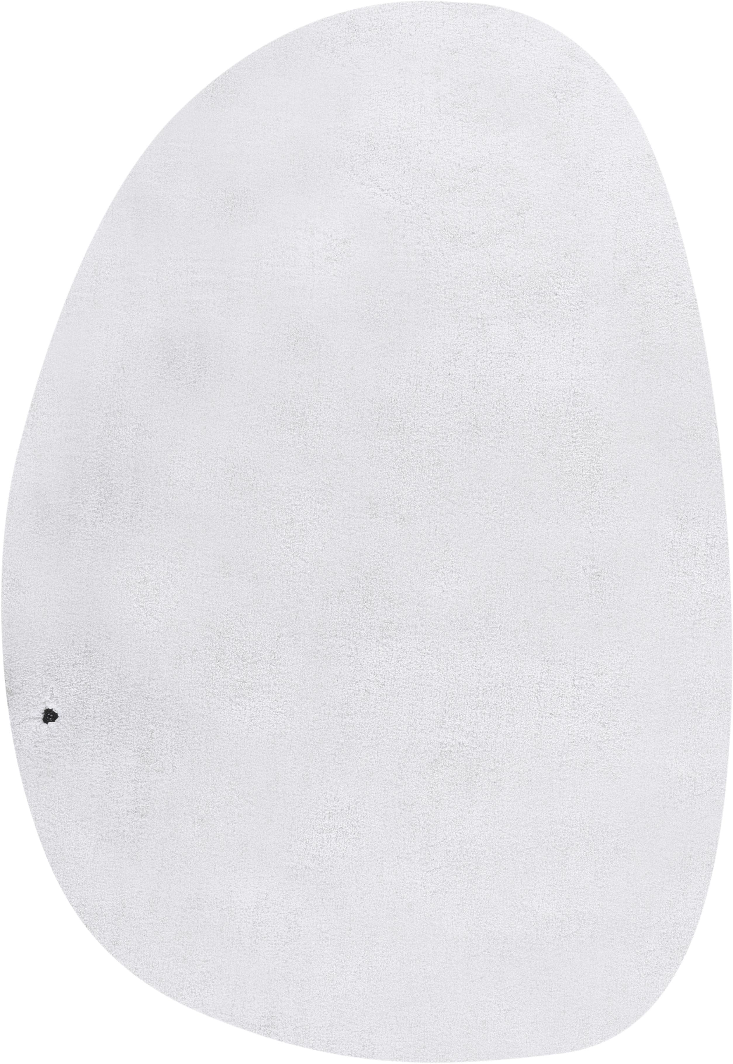 TOM TAILOR HOME Shaggy Teppich Cozy Weiß Hochflor
